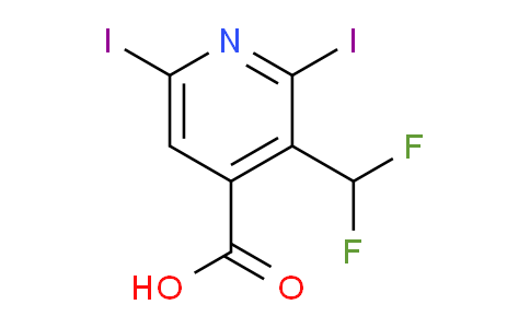 AM138500 | 1806805-70-8 | 3-(Difluoromethyl)-2,6-diiodopyridine-4-carboxylic acid