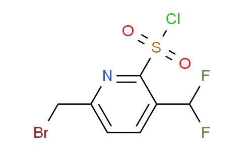 AM138501 | 1803693-93-7 | 6-(Bromomethyl)-3-(difluoromethyl)pyridine-2-sulfonyl chloride