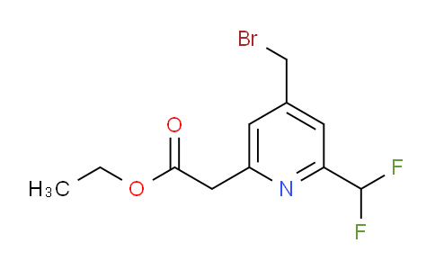 AM138517 | 1806804-22-7 | Ethyl 4-(bromomethyl)-2-(difluoromethyl)pyridine-6-acetate