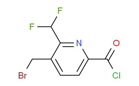 AM138528 | 1805005-99-5 | 3-(Bromomethyl)-2-(difluoromethyl)pyridine-6-carbonyl chloride