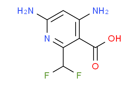 4,6-Diamino-2-(difluoromethyl)pyridine-3-carboxylic acid
