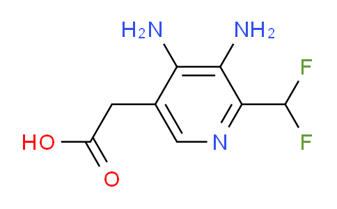 AM138540 | 1805956-97-1 | 3,4-Diamino-2-(difluoromethyl)pyridine-5-acetic acid
