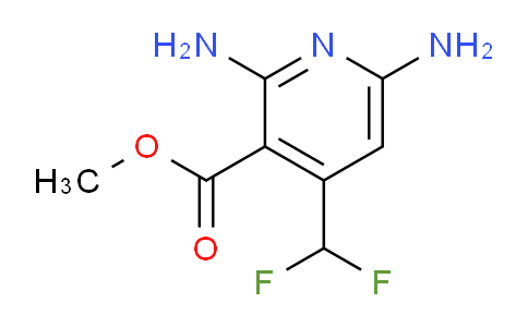 AM138546 | 1805039-07-9 | Methyl 2,6-diamino-4-(difluoromethyl)pyridine-3-carboxylate