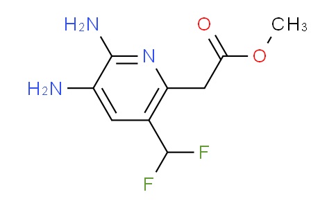 AM138547 | 1805237-34-6 | Methyl 2,3-diamino-5-(difluoromethyl)pyridine-6-acetate