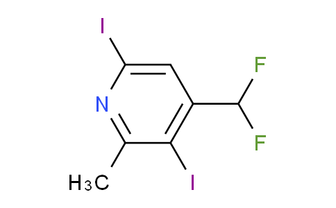 AM138550 | 1805157-62-3 | 4-(Difluoromethyl)-3,6-diiodo-2-methylpyridine