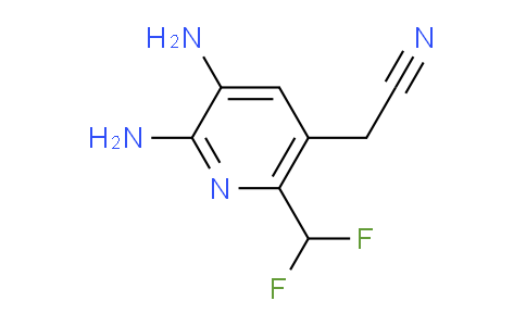AM138556 | 1806807-27-1 | 2,3-Diamino-6-(difluoromethyl)pyridine-5-acetonitrile