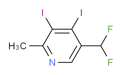 AM138558 | 1805331-19-4 | 5-(Difluoromethyl)-3,4-diiodo-2-methylpyridine