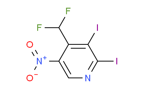 AM138563 | 1806896-98-9 | 4-(Difluoromethyl)-2,3-diiodo-5-nitropyridine