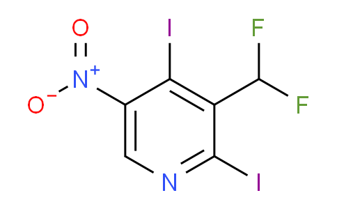 AM138566 | 1804717-56-3 | 3-(Difluoromethyl)-2,4-diiodo-5-nitropyridine