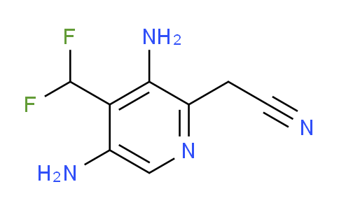 AM138572 | 1805280-40-3 | 3,5-Diamino-4-(difluoromethyl)pyridine-2-acetonitrile