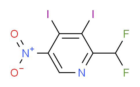 AM138573 | 1806825-03-5 | 2-(Difluoromethyl)-3,4-diiodo-5-nitropyridine
