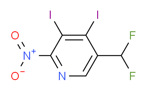 AM138575 | 1803704-41-7 | 5-(Difluoromethyl)-3,4-diiodo-2-nitropyridine