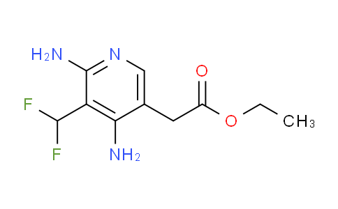 AM138577 | 1805240-91-8 | Ethyl 2,4-diamino-3-(difluoromethyl)pyridine-5-acetate