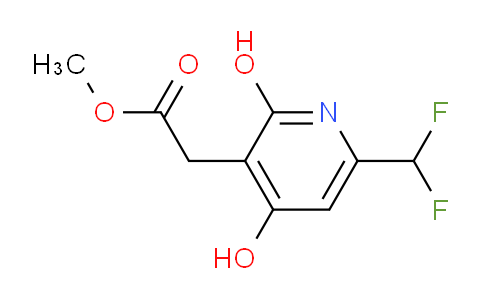 AM13858 | 1806825-07-9 | Methyl 6-(difluoromethyl)-2,4-dihydroxypyridine-3-acetate