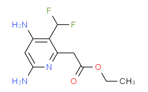 AM138580 | 1805957-58-7 | Ethyl 4,6-diamino-3-(difluoromethyl)pyridine-2-acetate
