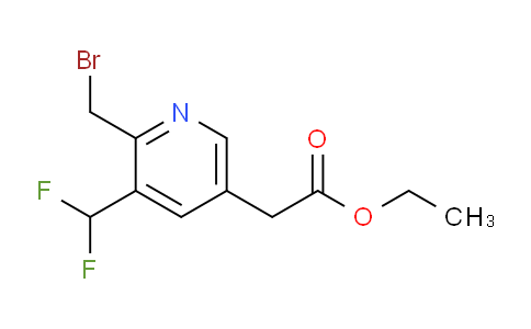 AM138585 | 1805937-42-1 | Ethyl 2-(bromomethyl)-3-(difluoromethyl)pyridine-5-acetate