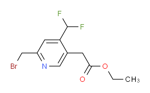 AM138587 | 1804713-72-1 | Ethyl 2-(bromomethyl)-4-(difluoromethyl)pyridine-5-acetate