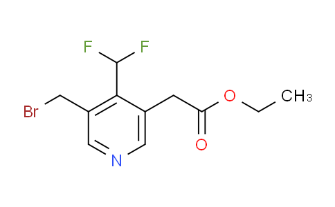 AM138597 | 1805303-13-2 | Ethyl 3-(bromomethyl)-4-(difluoromethyl)pyridine-5-acetate