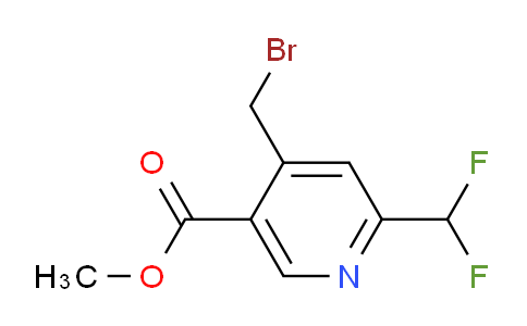 AM138599 | 1805142-13-5 | Methyl 4-(bromomethyl)-2-(difluoromethyl)pyridine-5-carboxylate