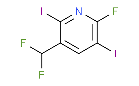 AM138603 | 1805010-61-0 | 3-(Difluoromethyl)-2,5-diiodo-6-fluoropyridine