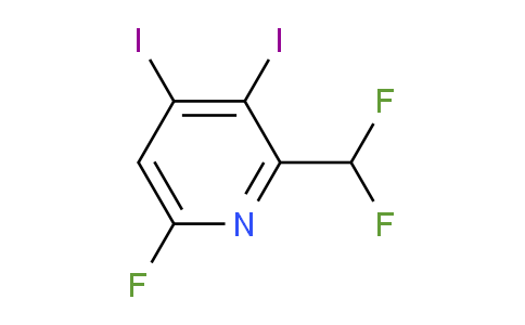 AM138605 | 1806824-29-2 | 2-(Difluoromethyl)-3,4-diiodo-6-fluoropyridine