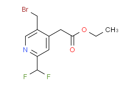 AM138606 | 1806794-33-1 | Ethyl 5-(bromomethyl)-2-(difluoromethyl)pyridine-4-acetate