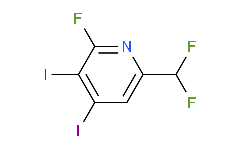 AM138607 | 1806824-38-3 | 6-(Difluoromethyl)-3,4-diiodo-2-fluoropyridine