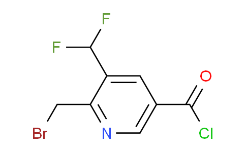 AM138608 | 1805005-61-1 | 2-(Bromomethyl)-3-(difluoromethyl)pyridine-5-carbonyl chloride