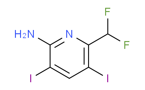 AM138614 | 1803668-64-5 | 2-Amino-6-(difluoromethyl)-3,5-diiodopyridine