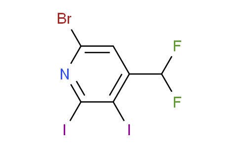 AM138616 | 1806826-06-1 | 6-Bromo-4-(difluoromethyl)-2,3-diiodopyridine