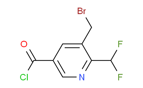 AM138617 | 1805303-31-4 | 3-(Bromomethyl)-2-(difluoromethyl)pyridine-5-carbonyl chloride