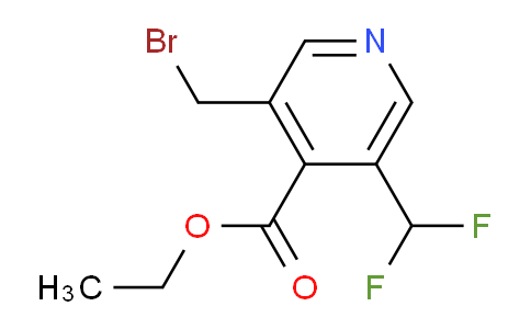AM138625 | 1805142-57-7 | Ethyl 3-(bromomethyl)-5-(difluoromethyl)pyridine-4-carboxylate
