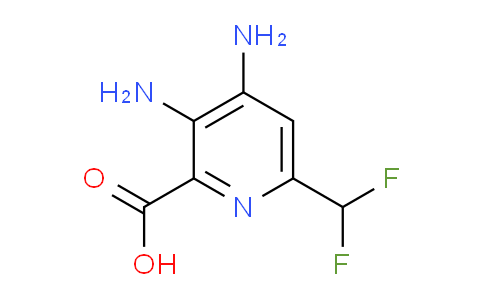 AM138628 | 1804711-41-8 | 3,4-Diamino-6-(difluoromethyl)pyridine-2-carboxylic acid
