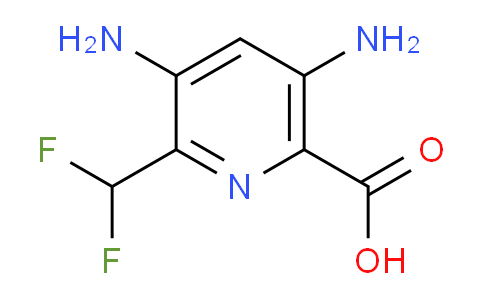 AM138629 | 1806783-97-0 | 3,5-Diamino-2-(difluoromethyl)pyridine-6-carboxylic acid