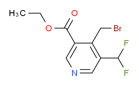 AM138631 | 1804713-41-4 | Ethyl 4-(bromomethyl)-3-(difluoromethyl)pyridine-5-carboxylate