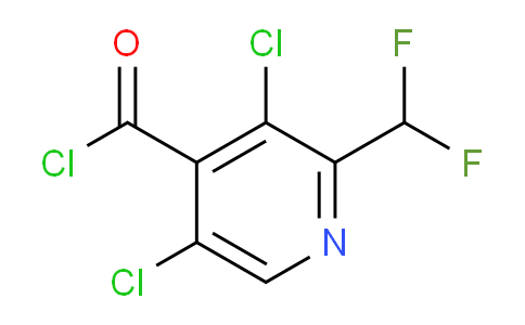 3,5-Dichloro-2-(difluoromethyl)pyridine-4-carbonyl chloride