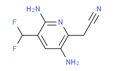 AM138654 | 1805321-38-3 | 2,5-Diamino-3-(difluoromethyl)pyridine-6-acetonitrile