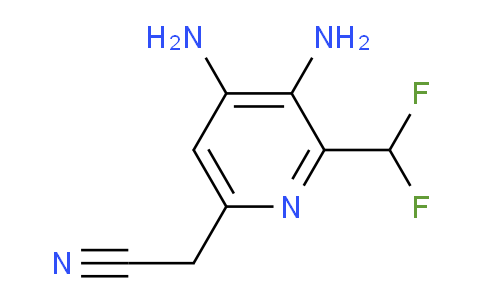 AM138663 | 1804986-69-3 | 3,4-Diamino-2-(difluoromethyl)pyridine-6-acetonitrile