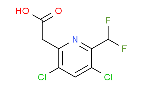 AM138668 | 1805334-48-8 | 3,5-Dichloro-2-(difluoromethyl)pyridine-6-acetic acid