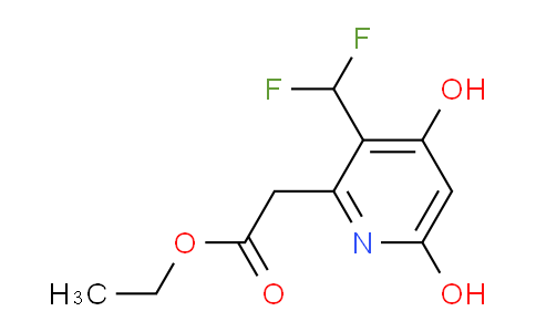 AM13867 | 1806820-67-6 | Ethyl 3-(difluoromethyl)-4,6-dihydroxypyridine-2-acetate
