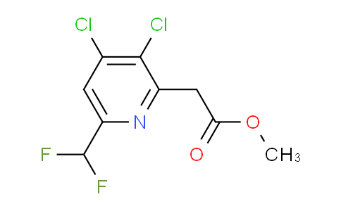 AM138685 | 1805334-72-8 | Methyl 3,4-dichloro-6-(difluoromethyl)pyridine-2-acetate