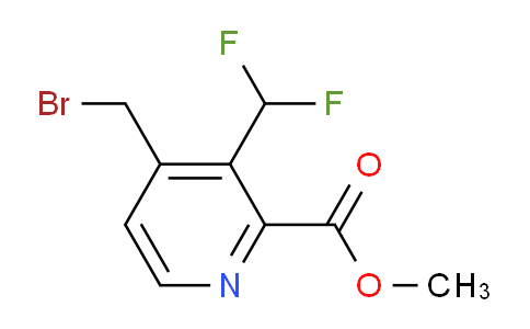 AM138689 | 1805319-78-1 | Methyl 4-(bromomethyl)-3-(difluoromethyl)pyridine-2-carboxylate