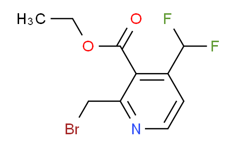AM138696 | 1805142-20-4 | Ethyl 2-(bromomethyl)-4-(difluoromethyl)pyridine-3-carboxylate