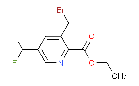 AM138704 | 1806793-97-4 | Ethyl 3-(bromomethyl)-5-(difluoromethyl)pyridine-2-carboxylate