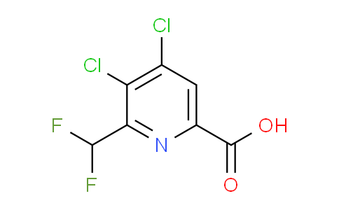 AM138712 | 1806831-62-8 | 3,4-Dichloro-2-(difluoromethyl)pyridine-6-carboxylic acid
