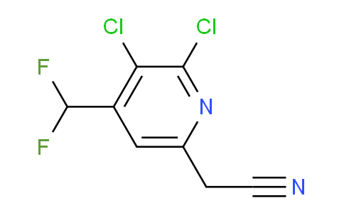 AM138736 | 1805247-85-1 | 2,3-Dichloro-4-(difluoromethyl)pyridine-6-acetonitrile