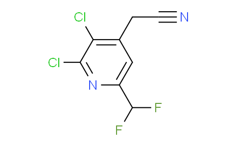 AM138740 | 1806803-31-5 | 2,3-Dichloro-6-(difluoromethyl)pyridine-4-acetonitrile