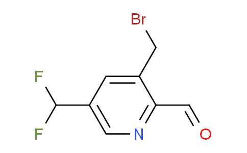 AM138741 | 1805013-05-1 | 3-(Bromomethyl)-5-(difluoromethyl)pyridine-2-carboxaldehyde