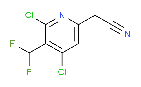 AM138745 | 1806830-19-2 | 2,4-Dichloro-3-(difluoromethyl)pyridine-6-acetonitrile