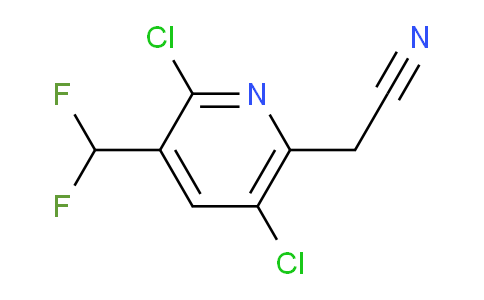 AM138747 | 1805334-11-5 | 2,5-Dichloro-3-(difluoromethyl)pyridine-6-acetonitrile